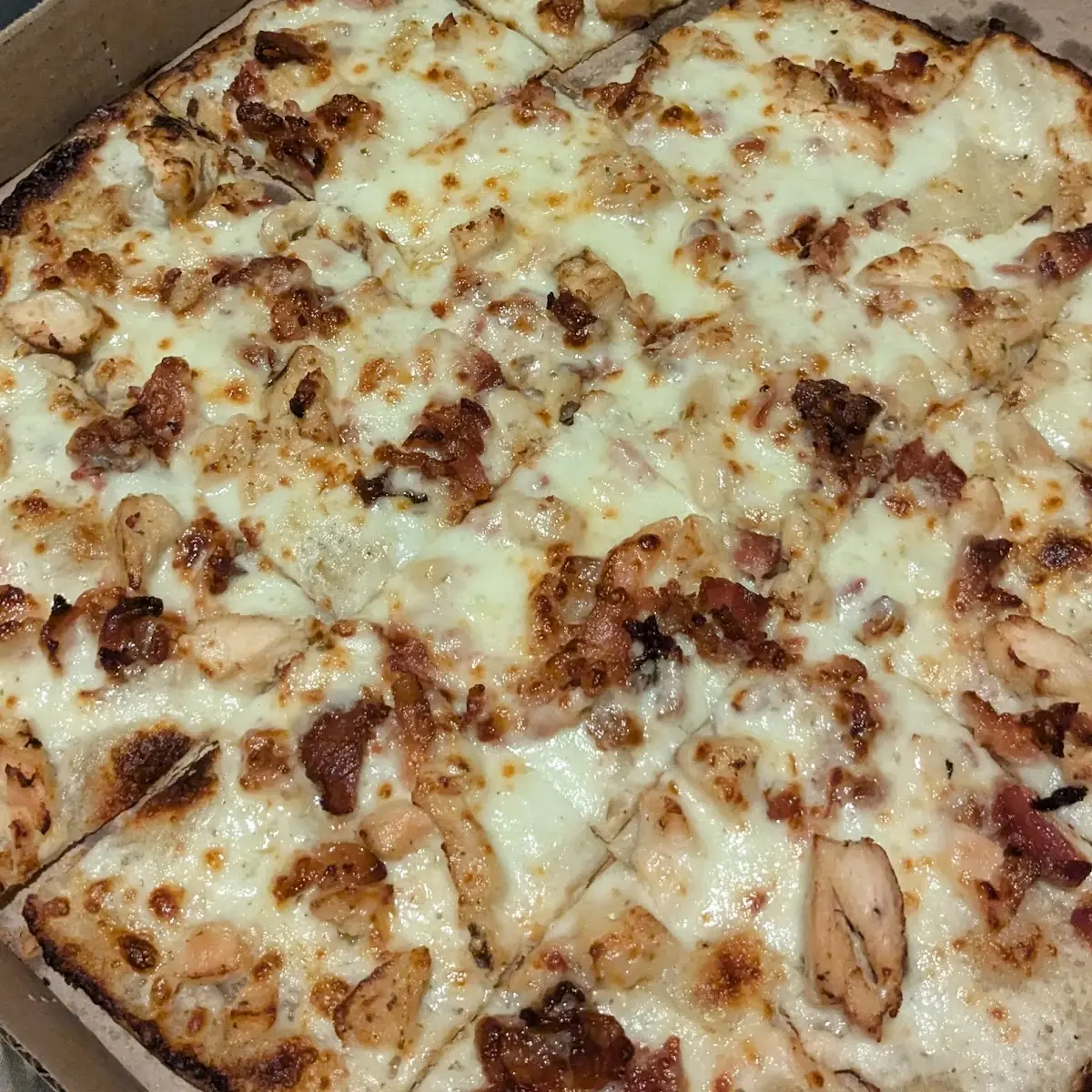 Chicken Bacon Ranch Thin Crust