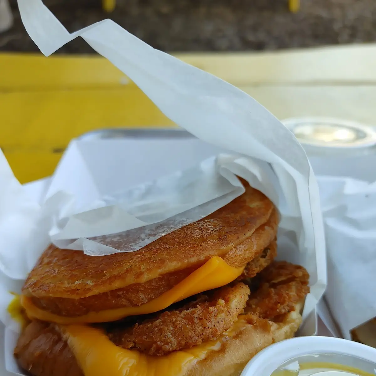 Fried Pickle Grill Cheese
