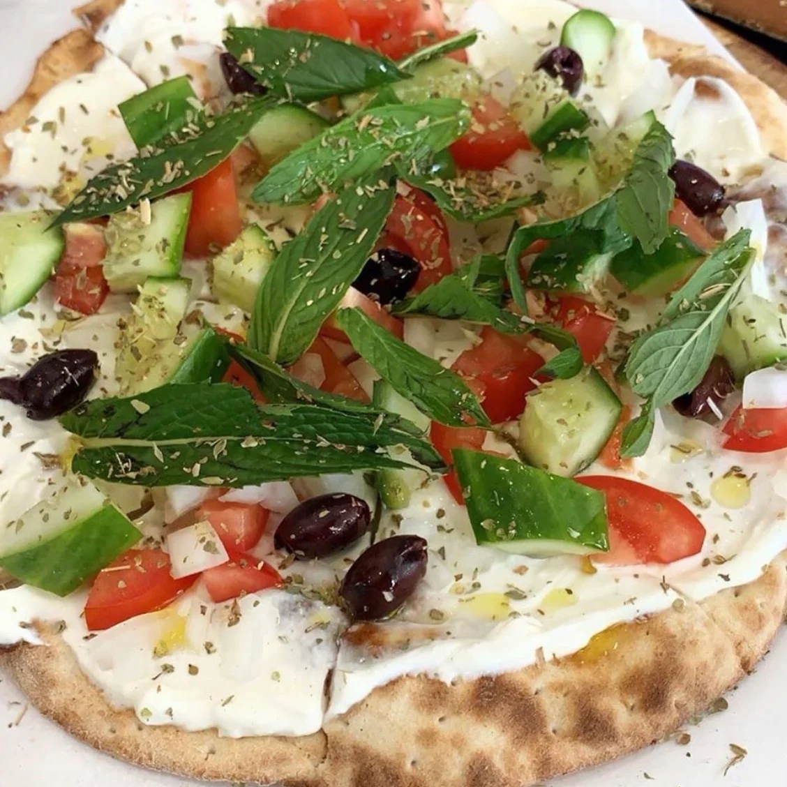 Labneh Pizza, Abu Najee Lebanese Pizza