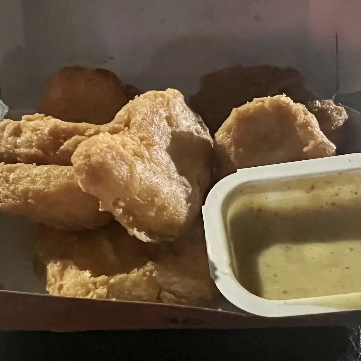 Spicy Chicken Nuggets with Honey Mustard