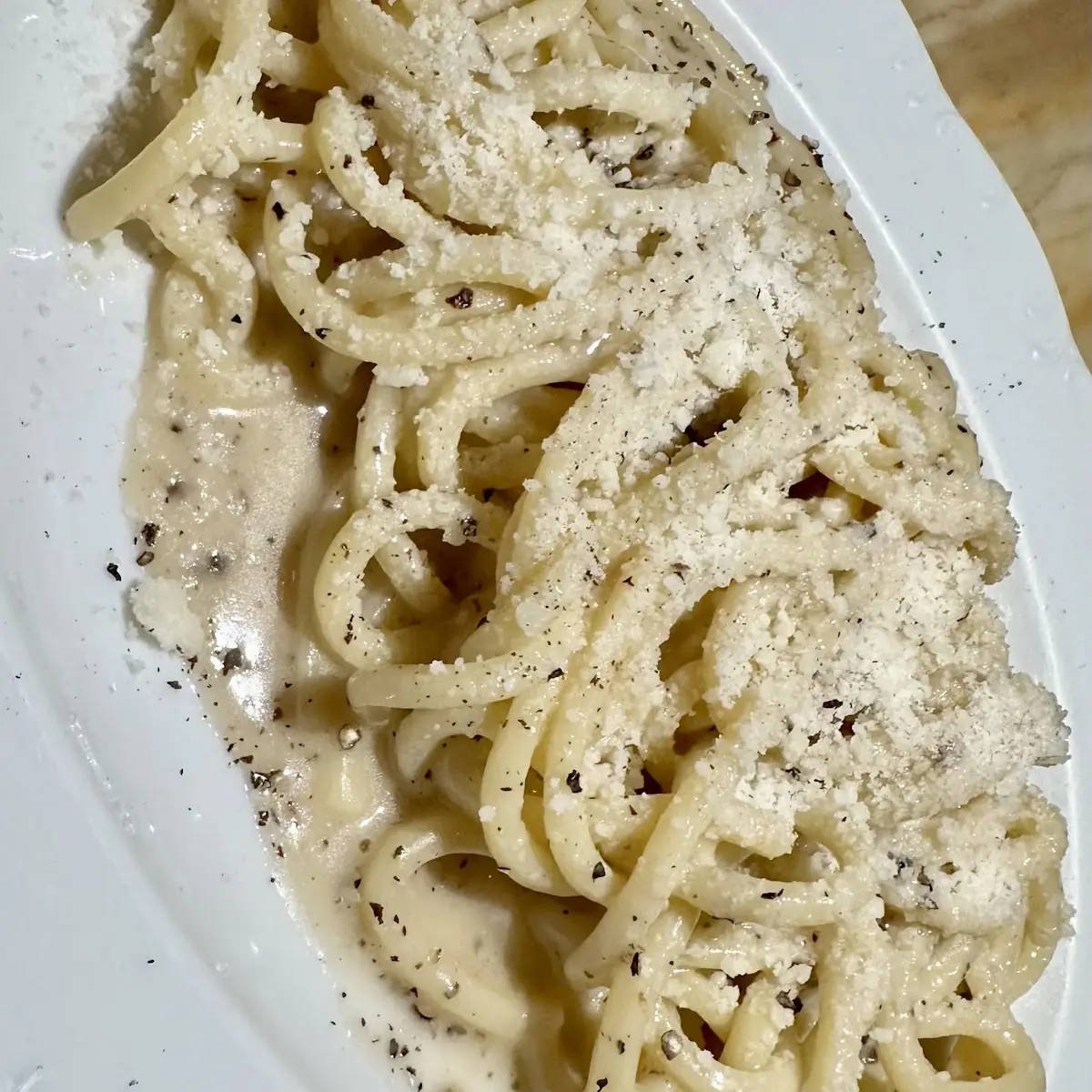 Tonnarelli Cacio E Pepe