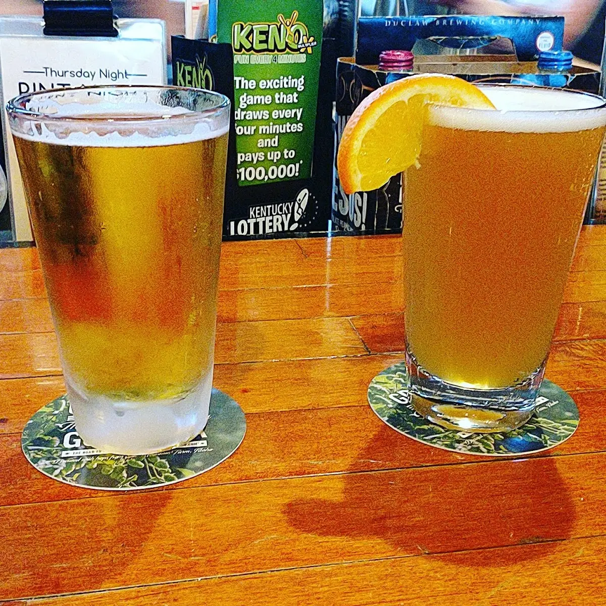 Miller Lite & Blue Moon