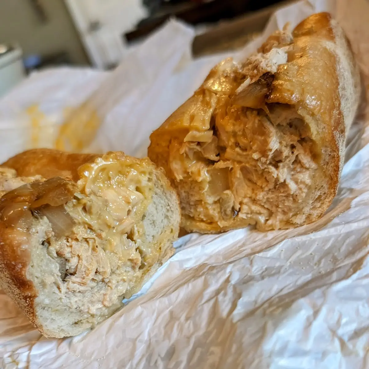 Chicken Cheesesteak with Whiz