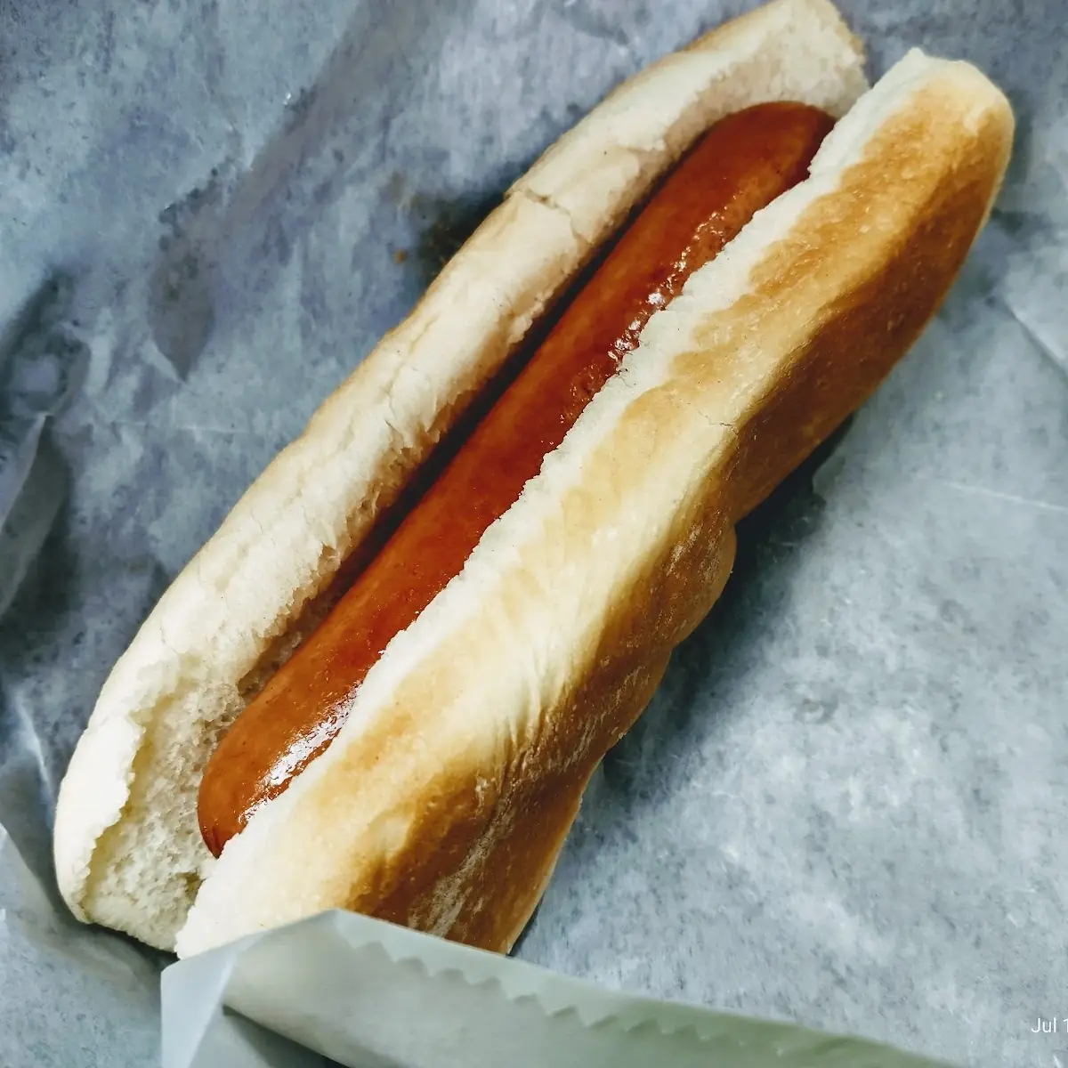 Plain Hot Dog