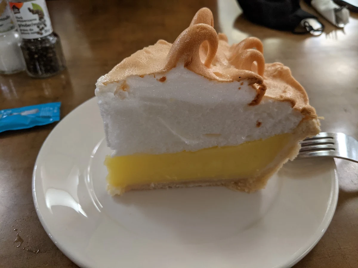Lemon Meringue Pie, Home Restaurant
