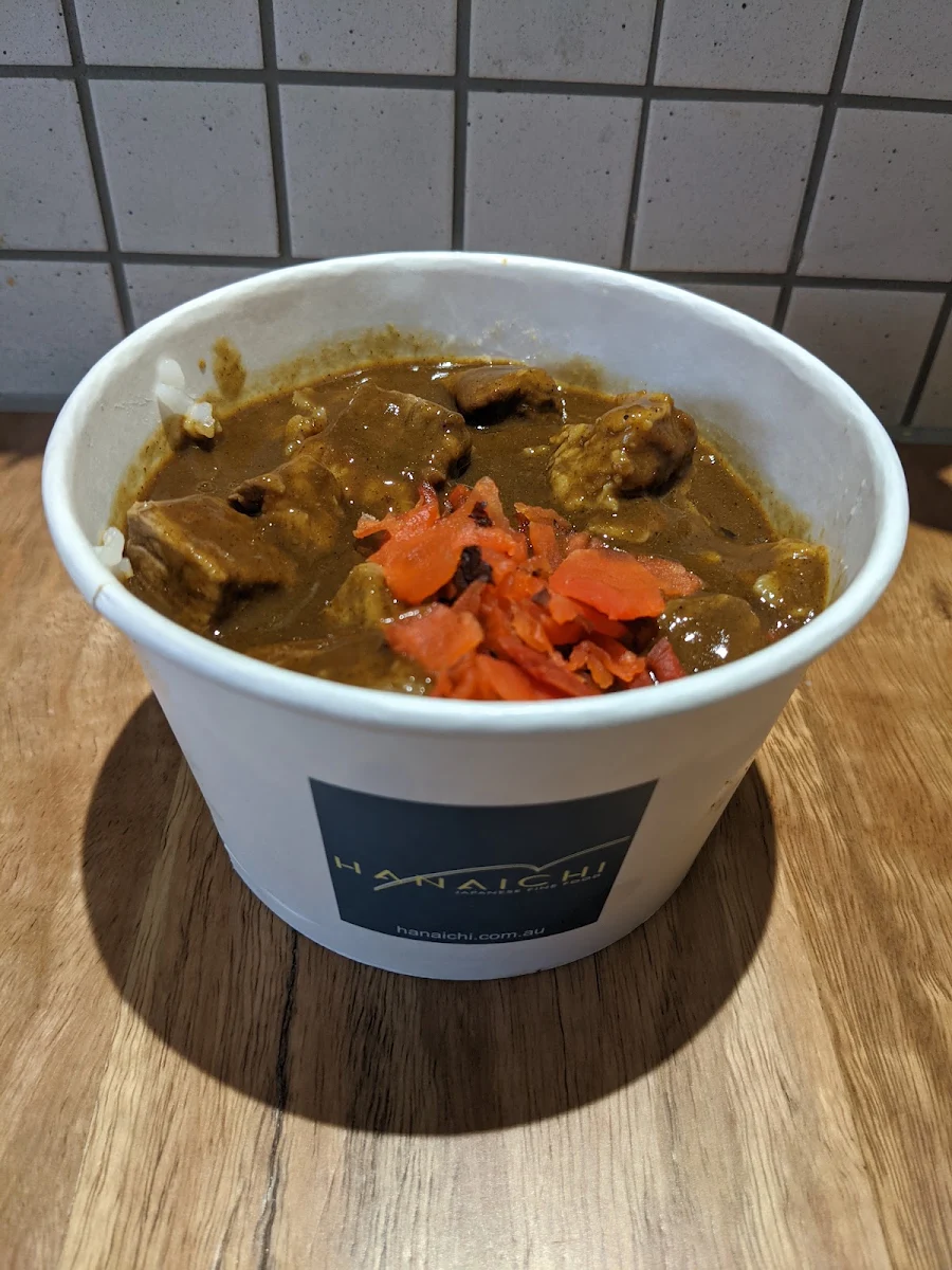 Wagyu Beef Curry with Rice, Hanaichi Indooroopilly