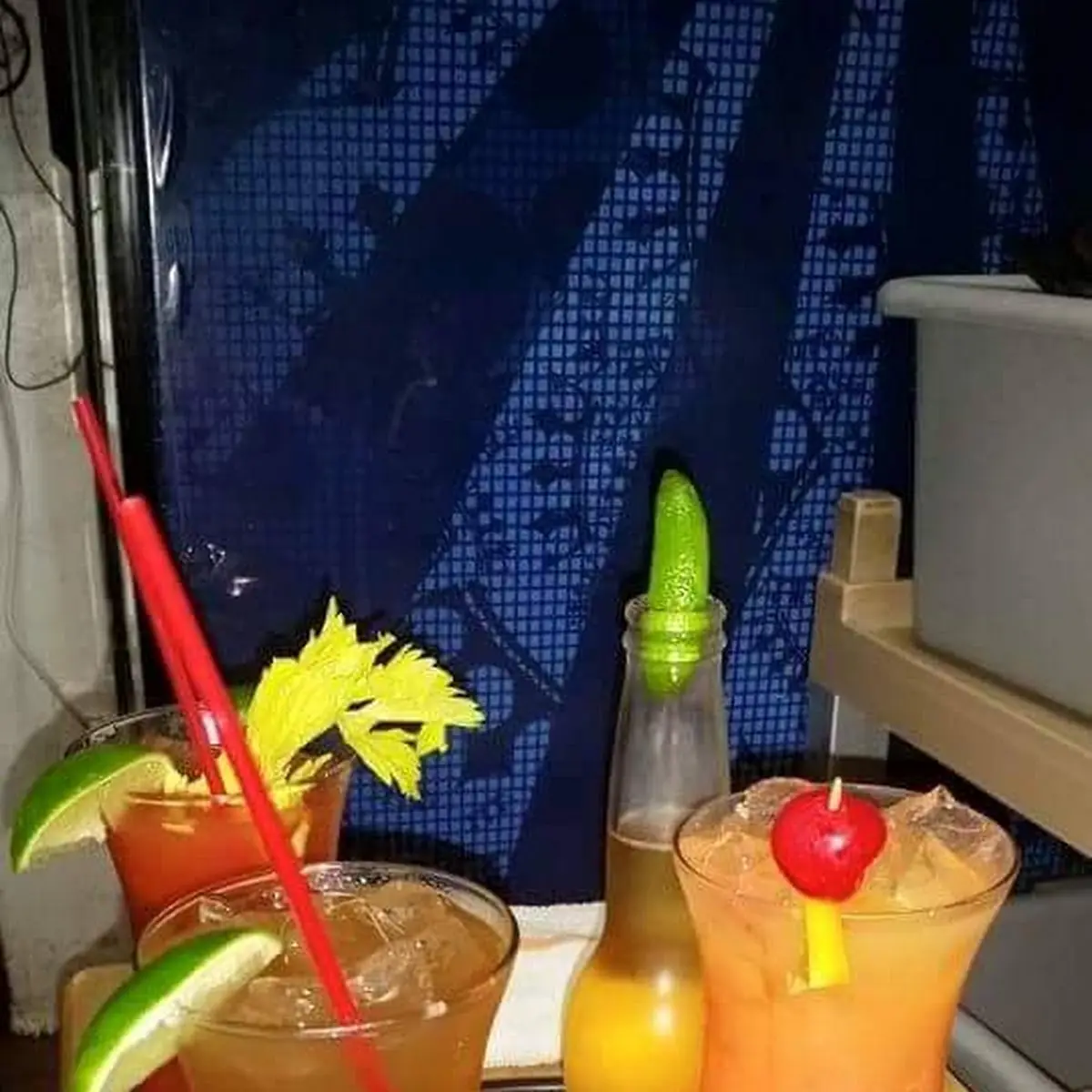 Long Island Iced Y Tequila Sunrise