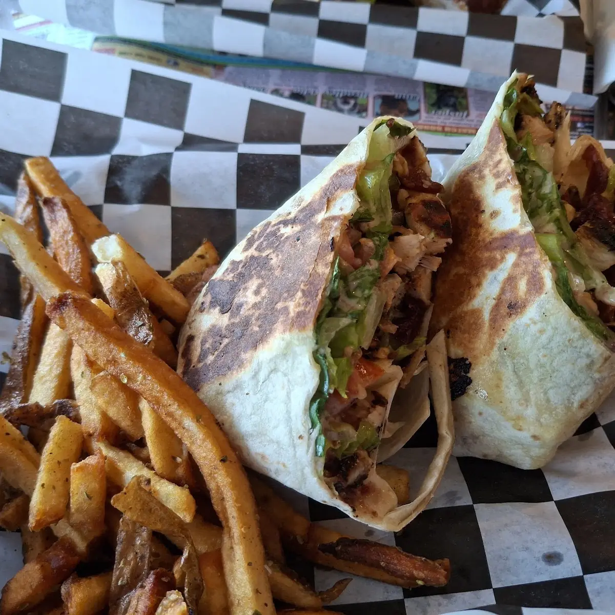 Grilled Chicken Wrap
