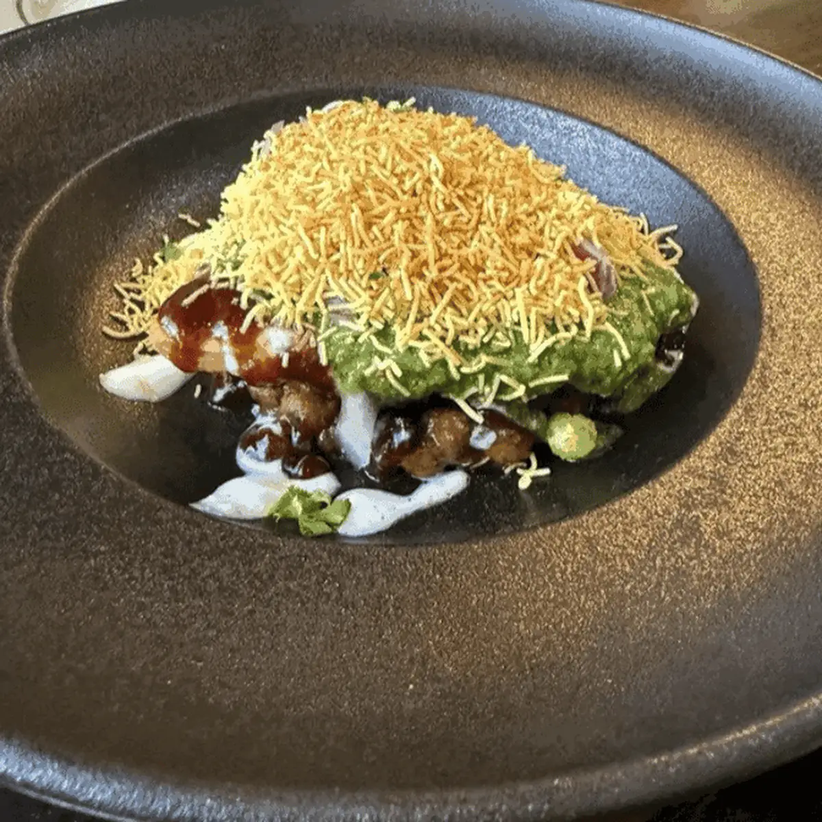 Veg Samosa Chat