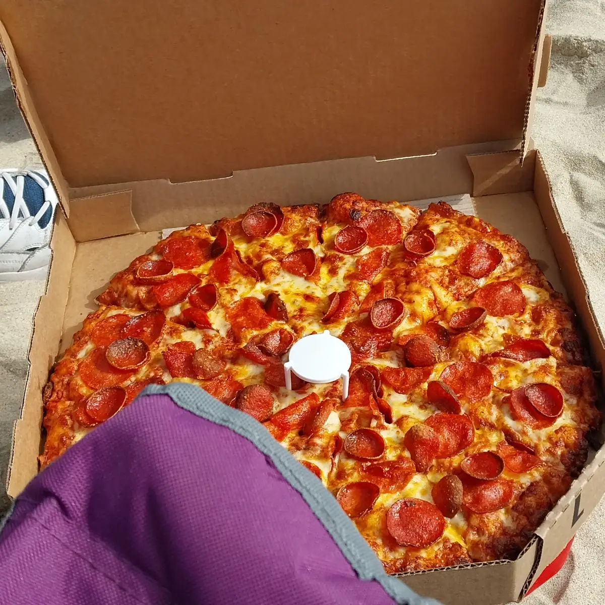 Double Play Pepperoni Pizza