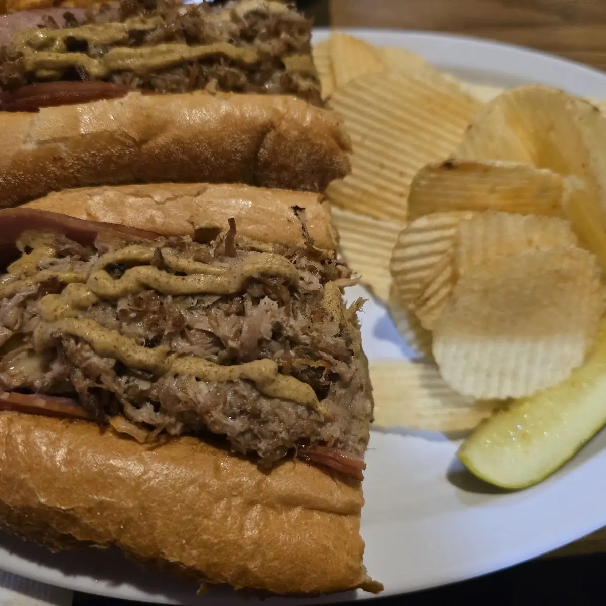 The Mile High Roast Beef Sandwich