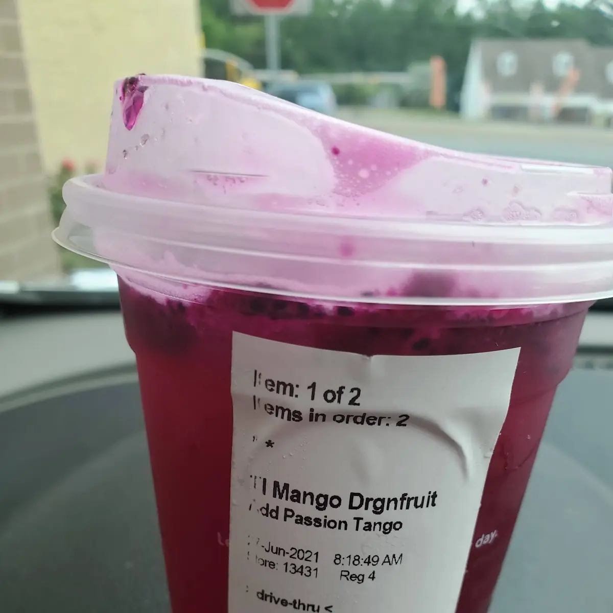 Mango Dragonfruit Tea