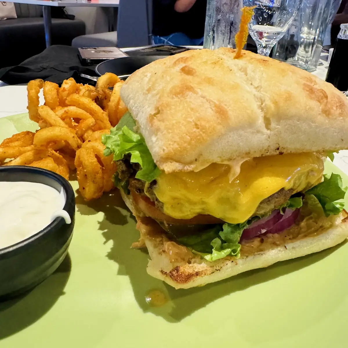Spicy Chicken Burger
