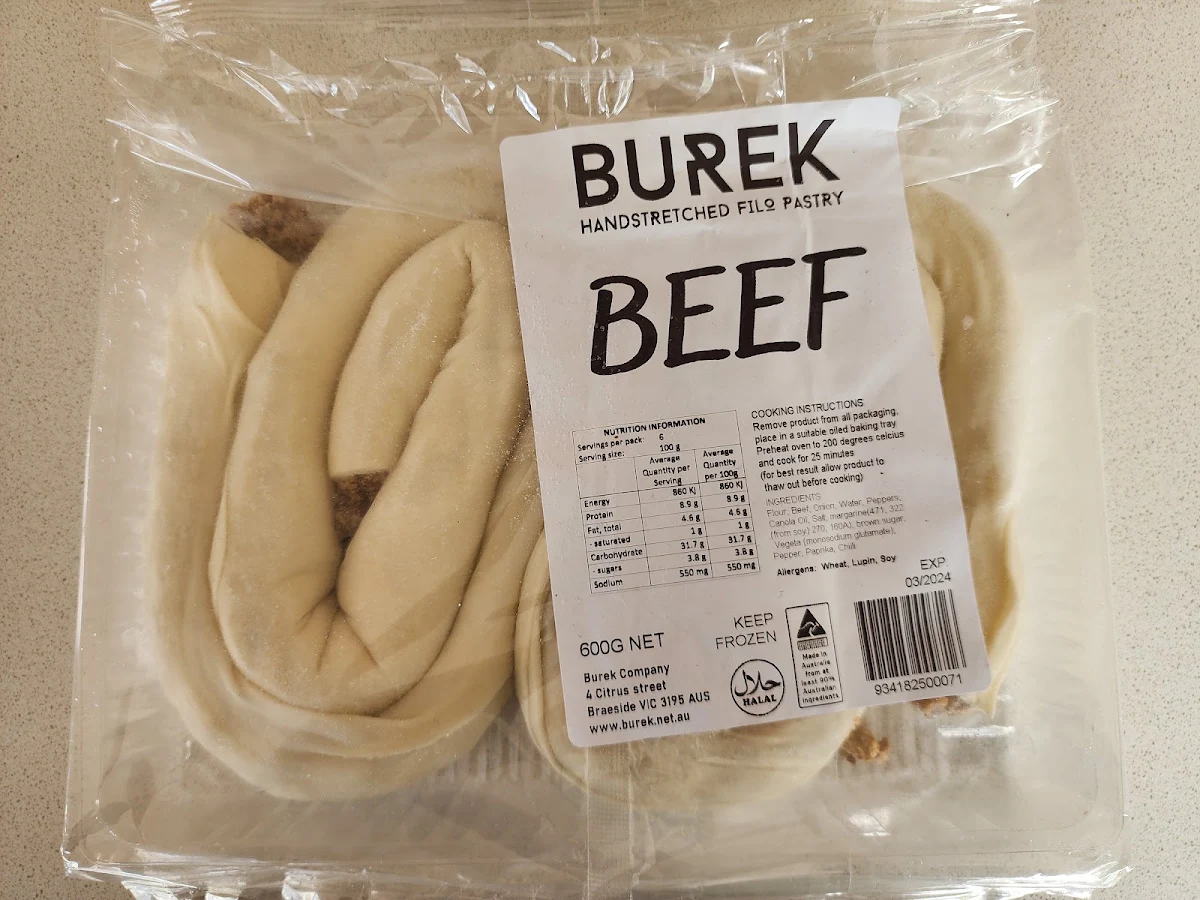 Frozen Beef Burek