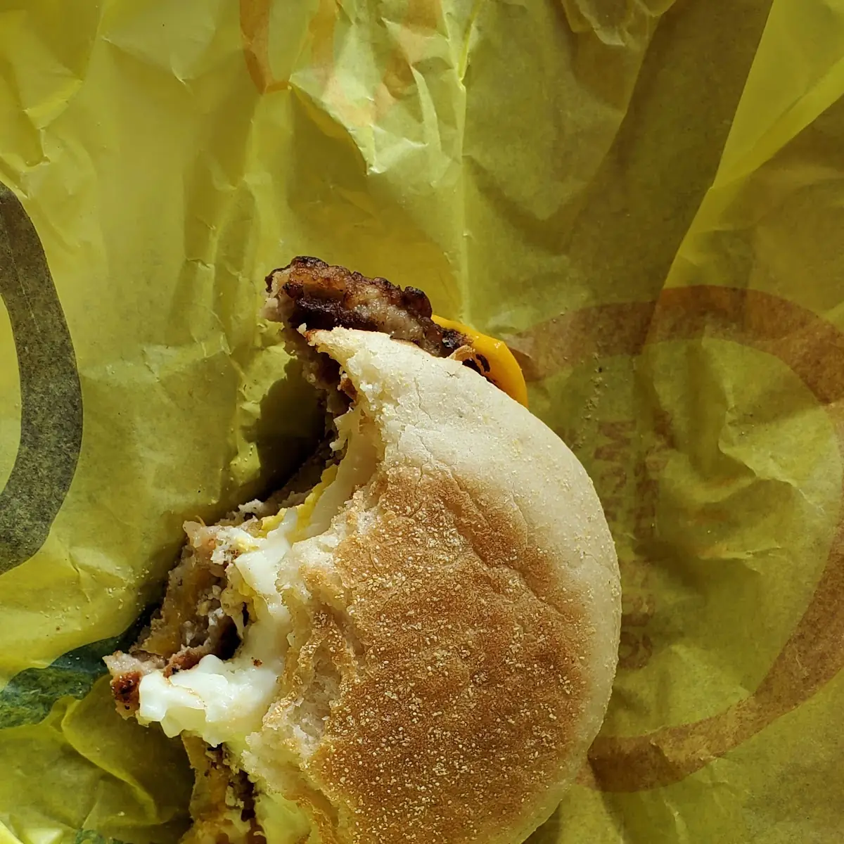 Sausage Egg Mcmuffin Cheese