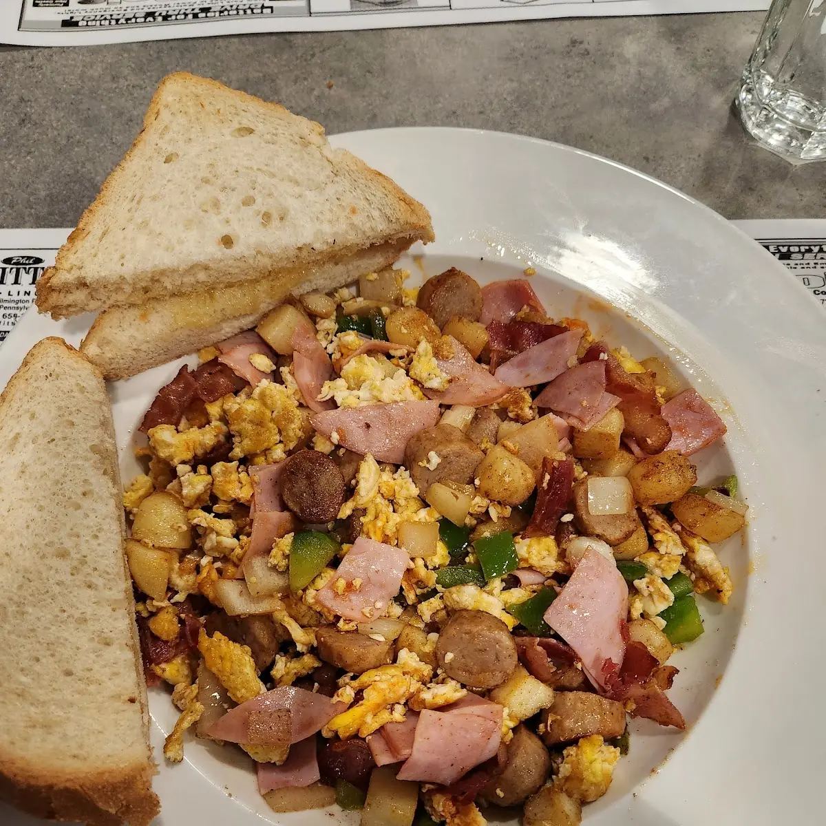 Grilled Corned Beef Hash
