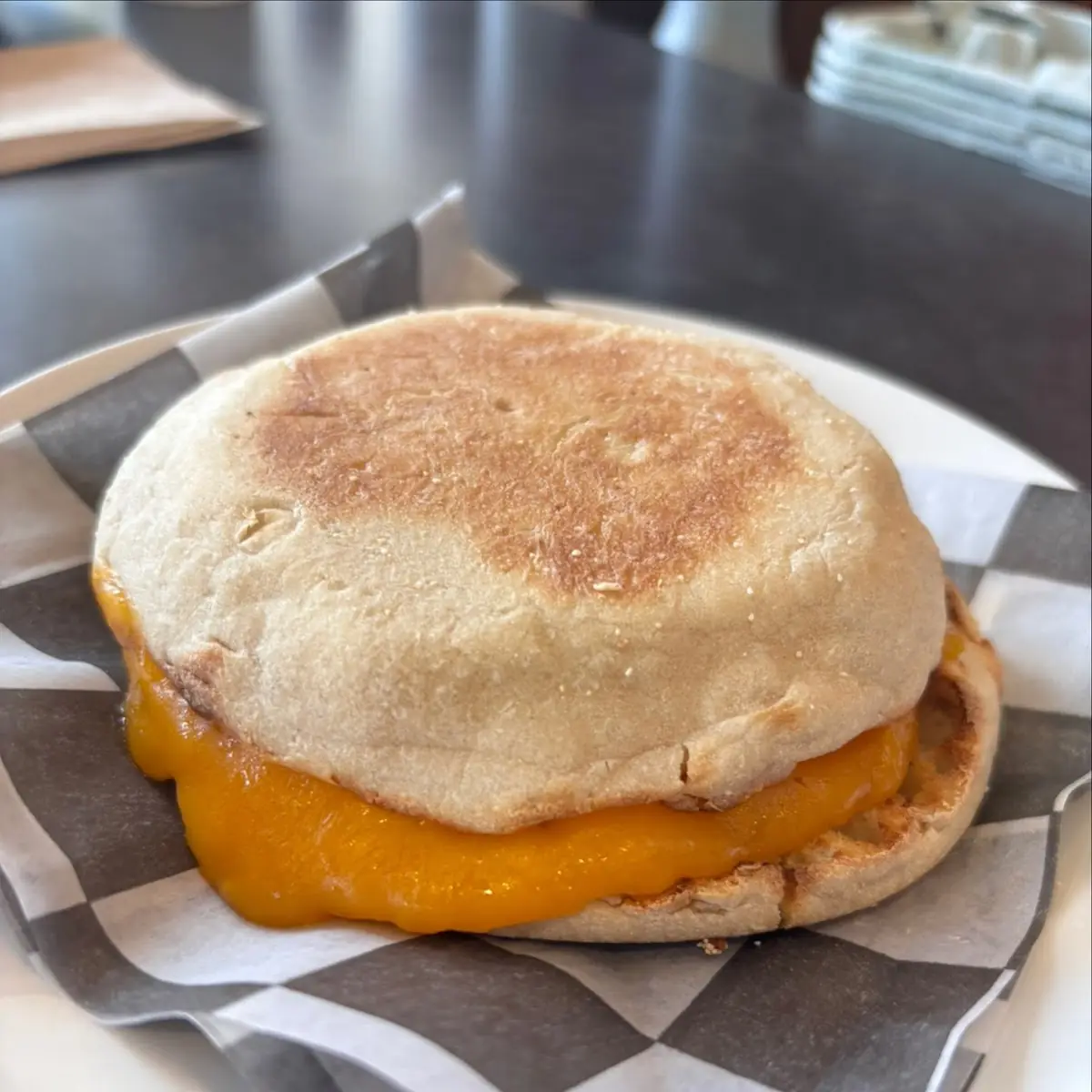 Egg and Cheese English Muffin