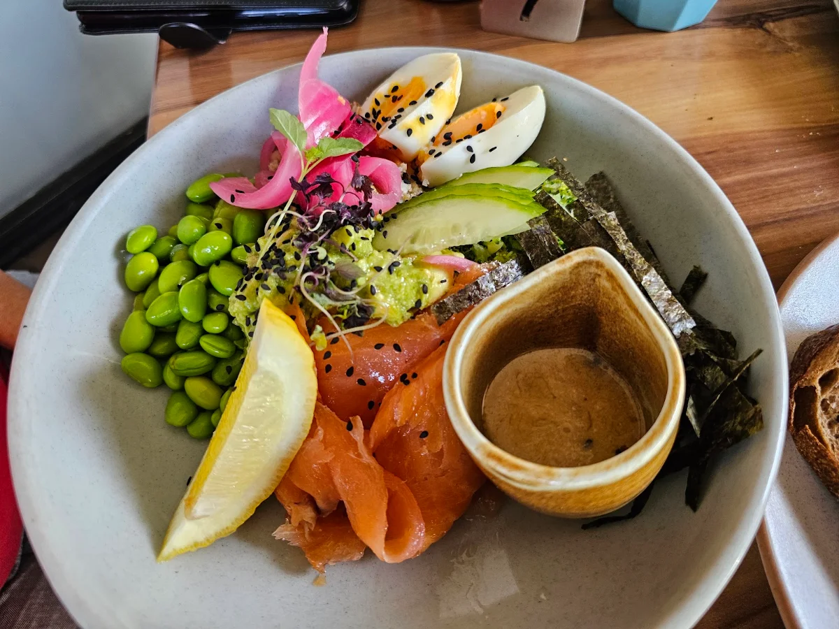 Smoked Salmon Bowl, Cafe Mosman