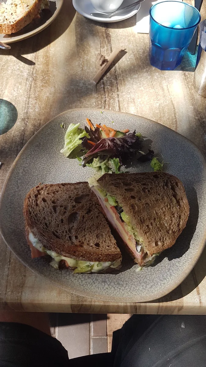 Toasted Ham Cheese Sandwich, Cafe Mosman
