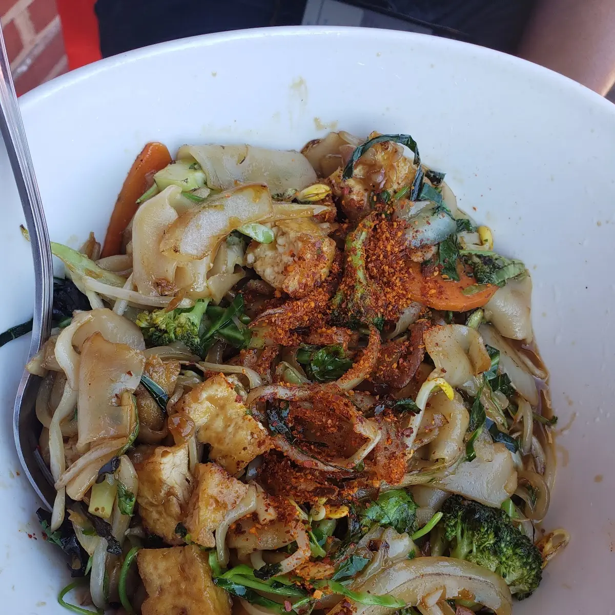 Stir Fried Pho with Tofu