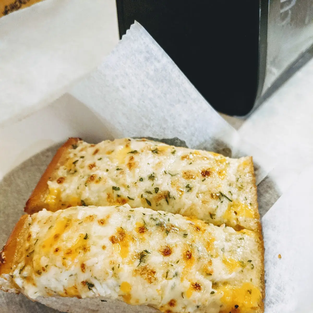 Seafood Garlic Bread with Cheese