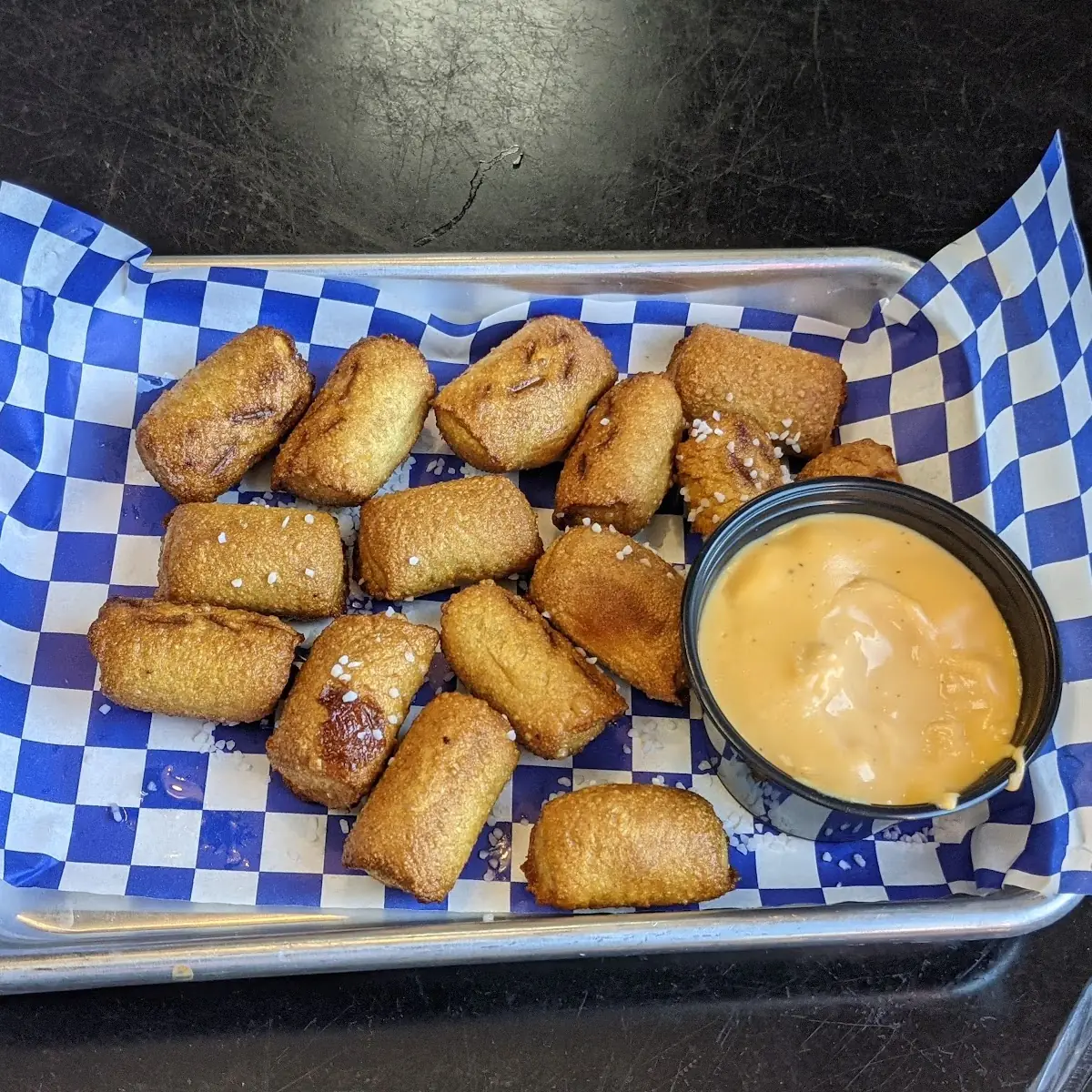 Pretzel Bites with Beer Cheese Dip
