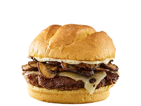 Truffle Mushroom Swiss, Smashburger