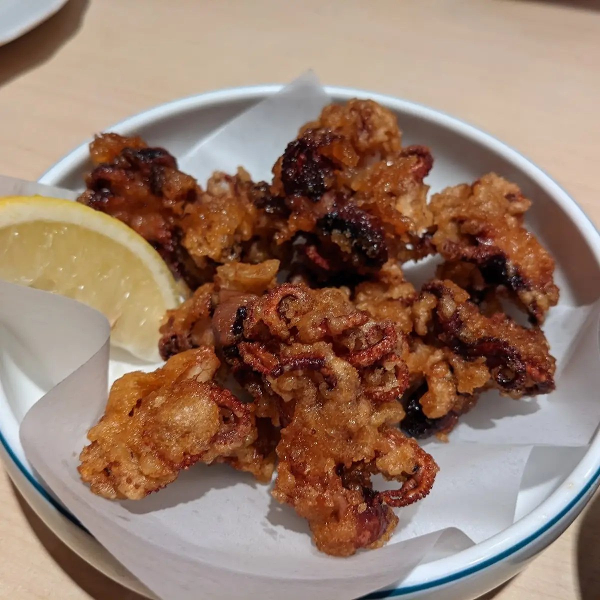 Fried Baby Octopus