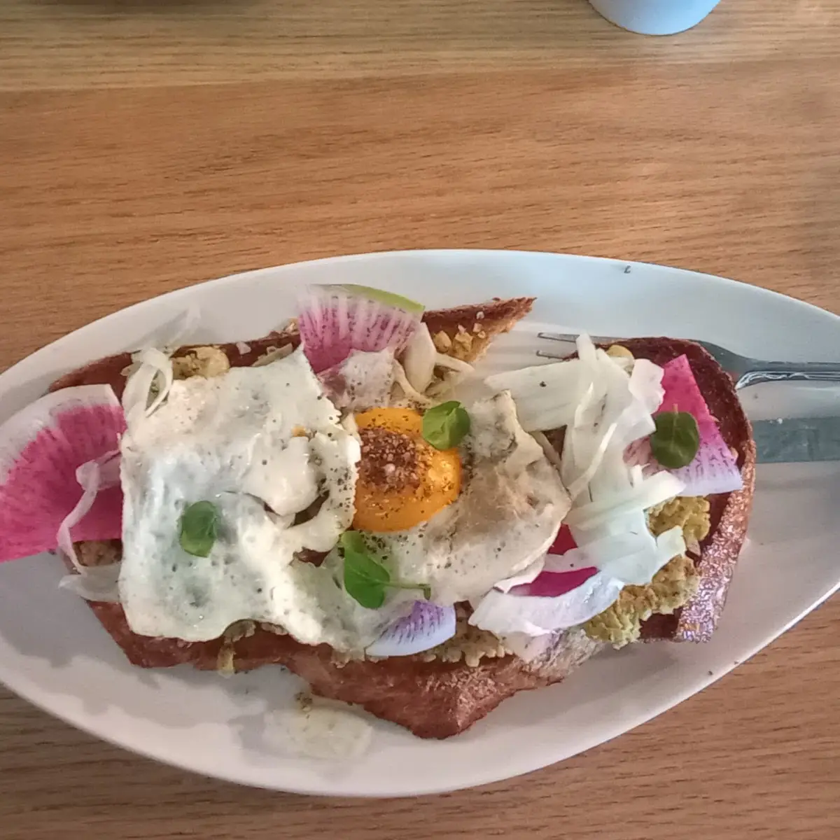 Chick Pea Toast