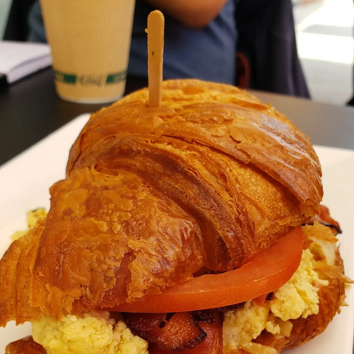 Bacon Eggs & Cheese Croissant