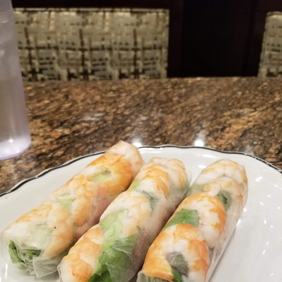 Shrimp Beef Spring Rolls