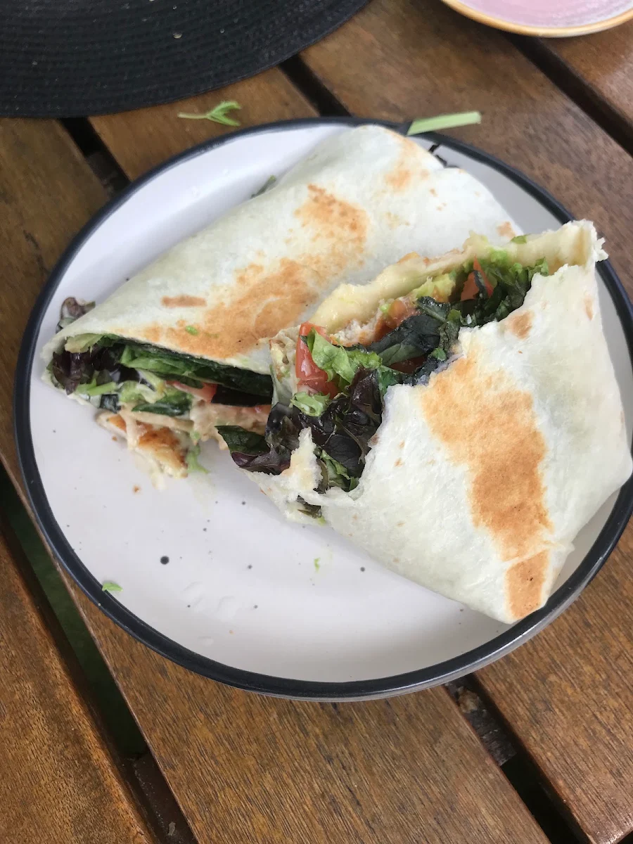 Chicken Wrap, Smokelands Bbq Cafe Bar