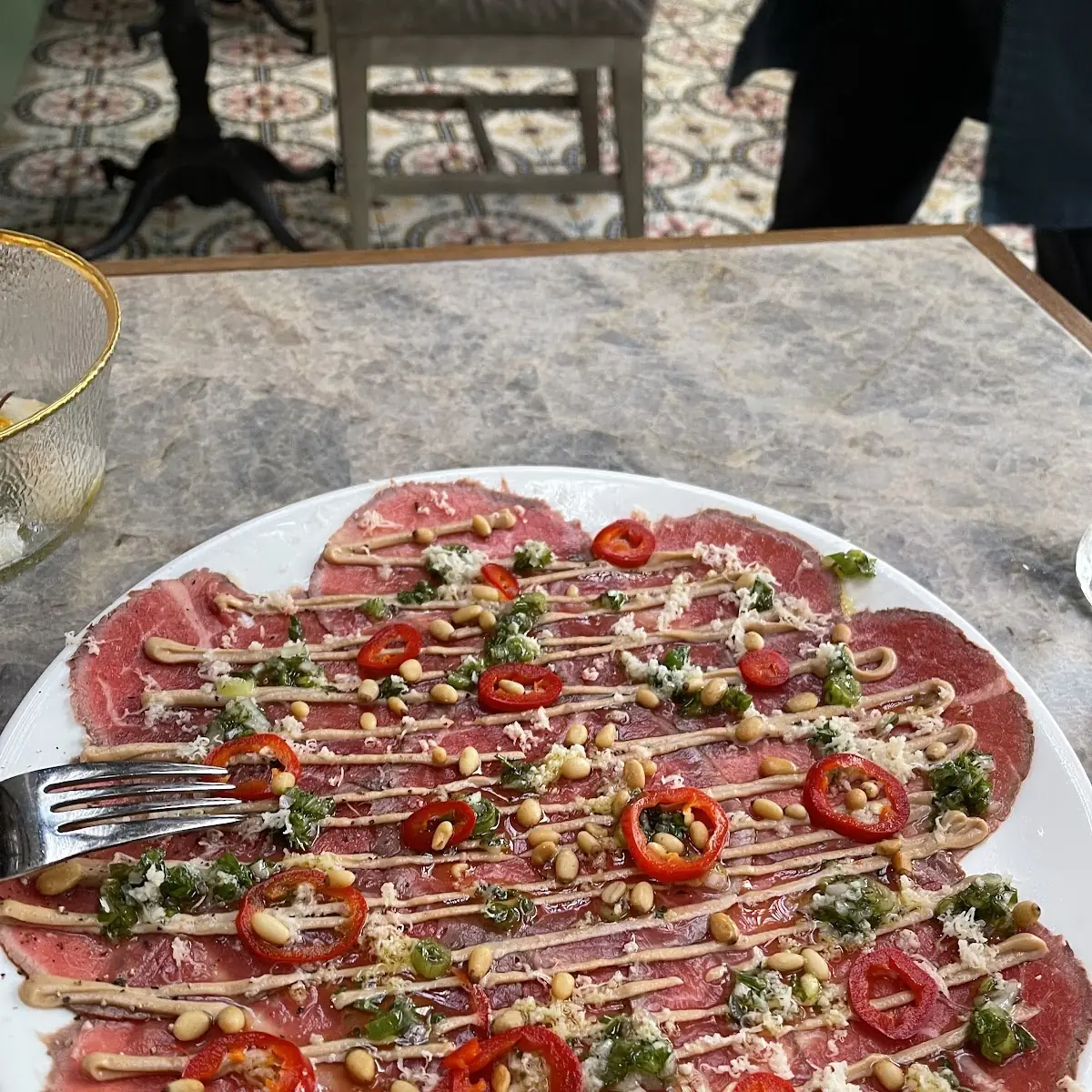 Wagyu Beef Carpaccio