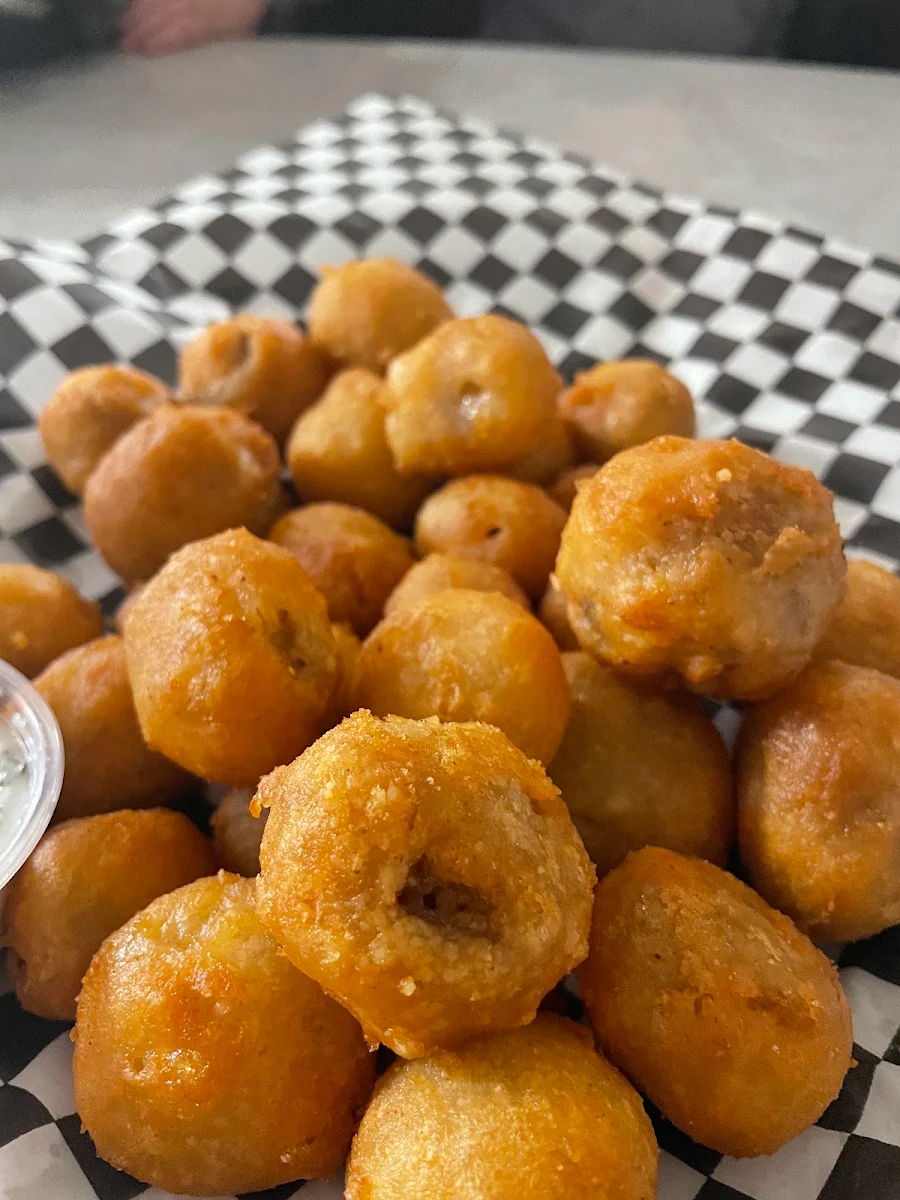 Deep-Fried Mushrooms