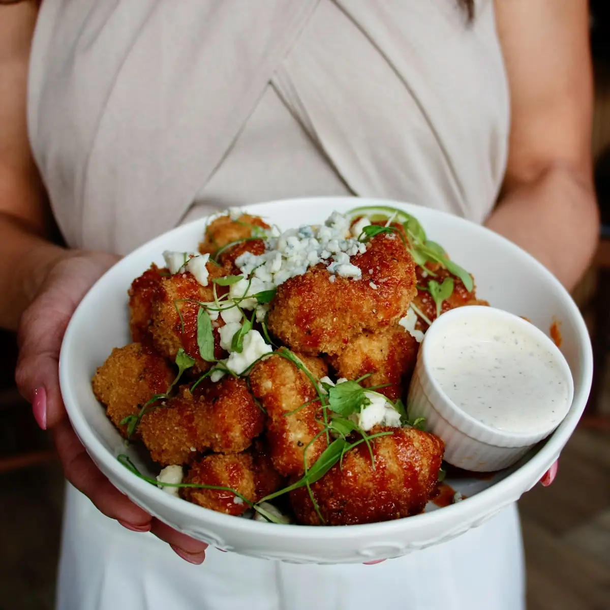 Sweet Heat Crispy Cauliflower