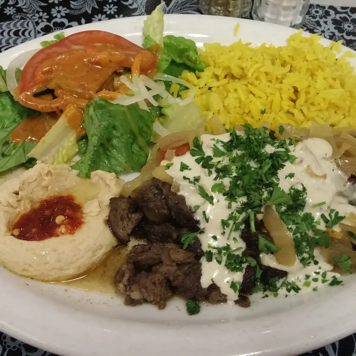 Lamb Shawarma Platter