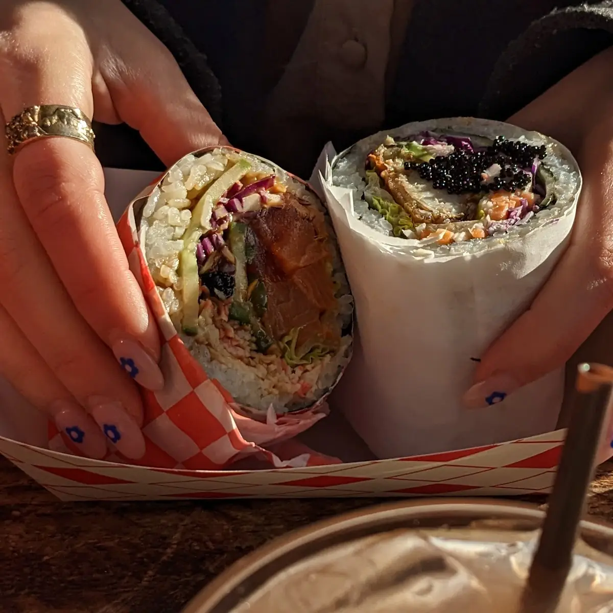 Black Widow Sushi Burrito