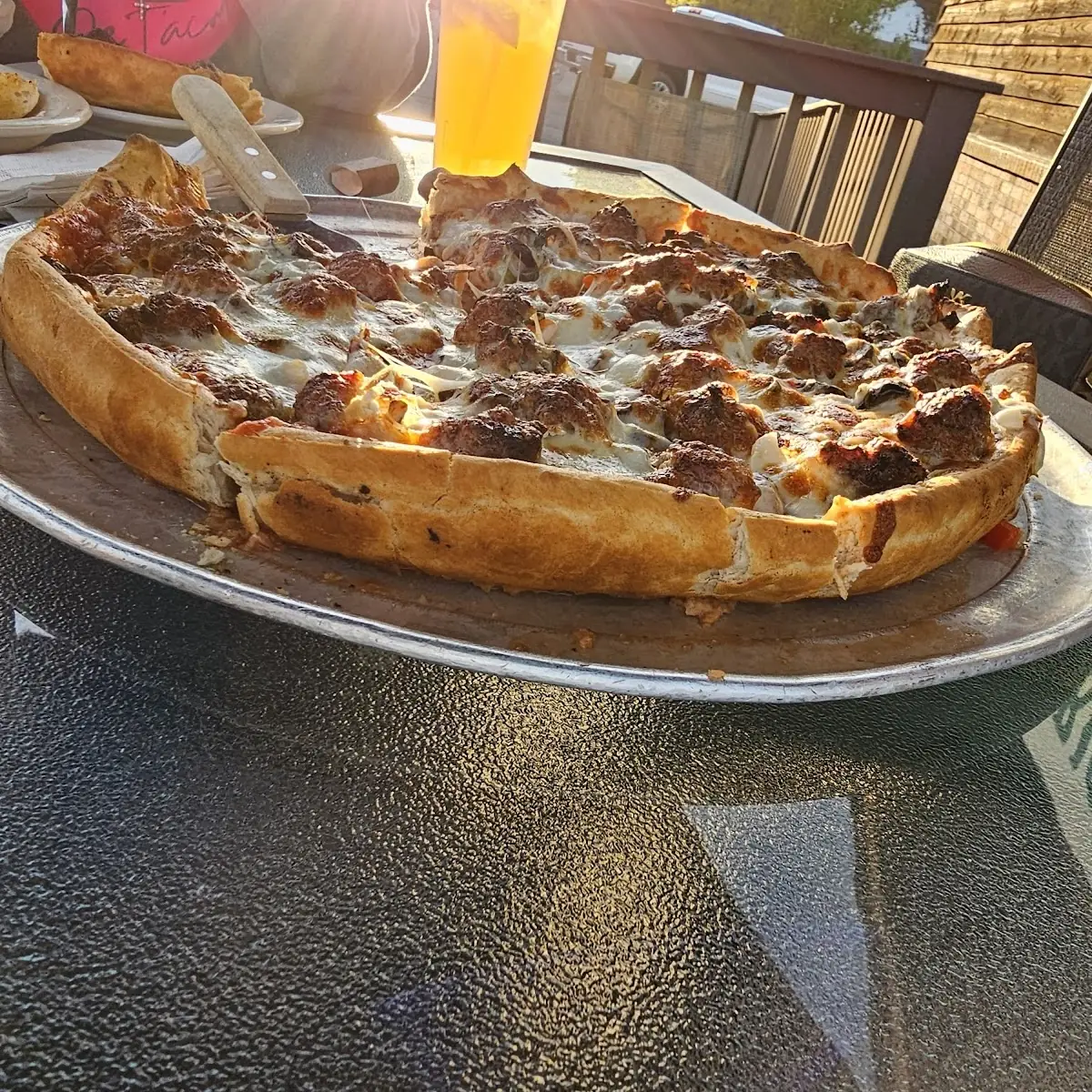 Deep Dish Supreme Pizza