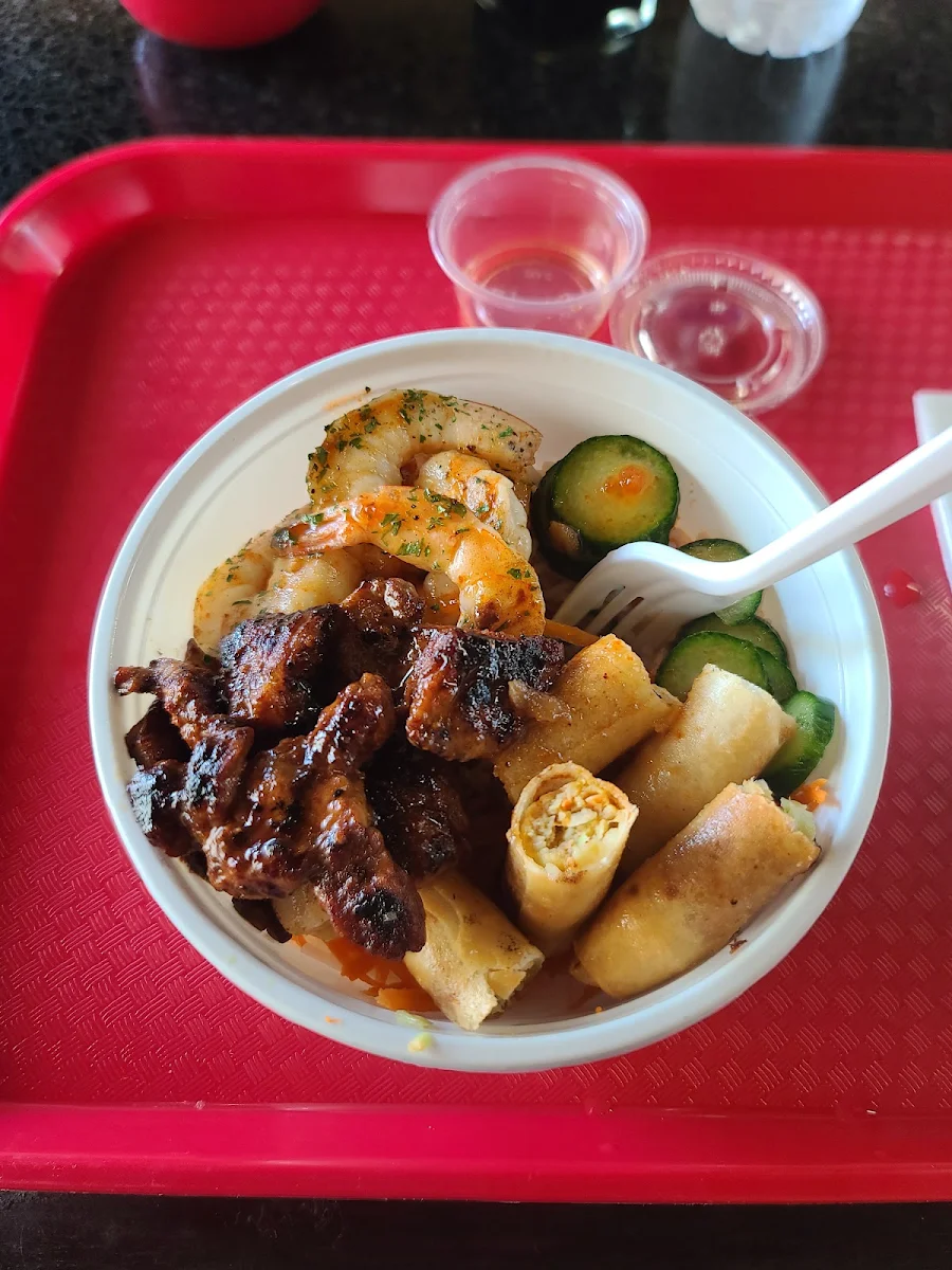 Vermicelli Salad, Asian Food Treats Restaurant