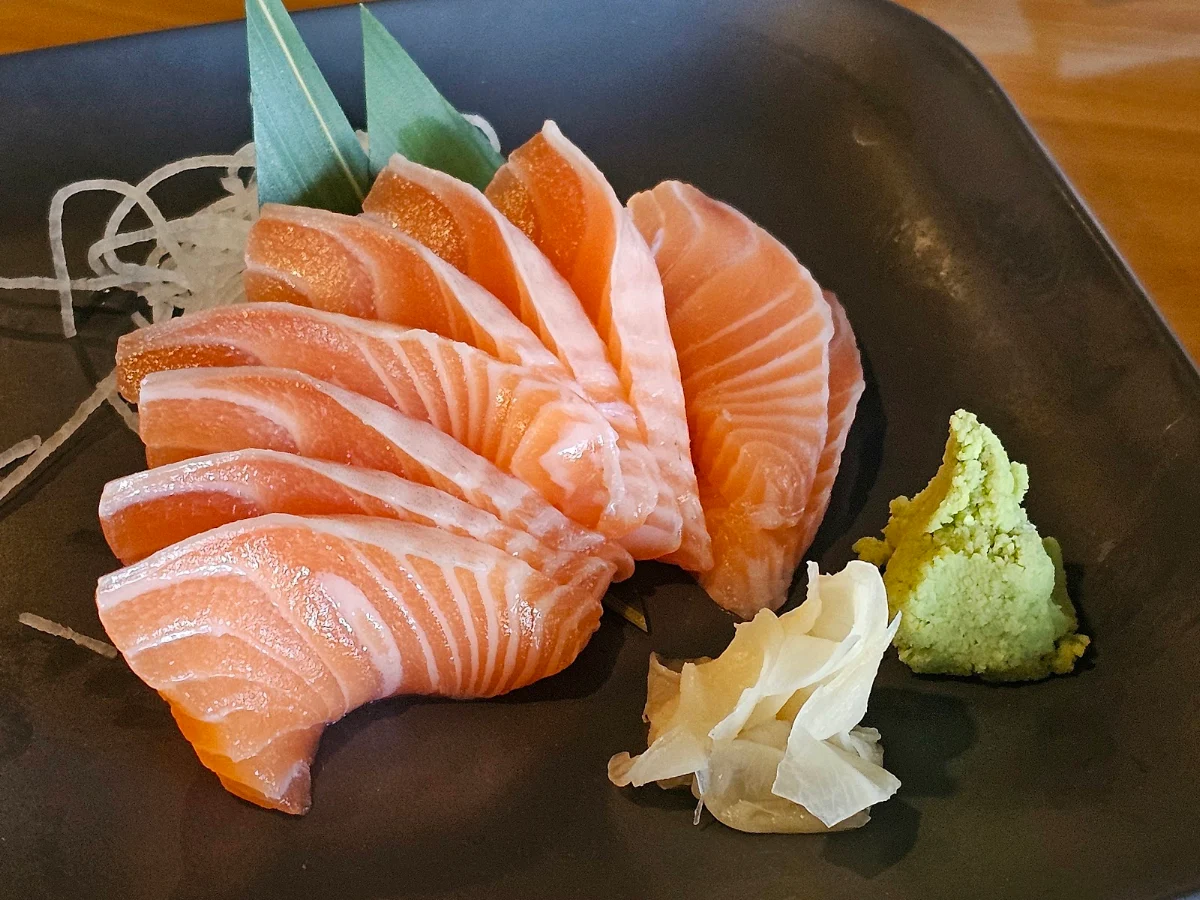 Sashimi Entrée, Kiraku Japanese All You Can Eat