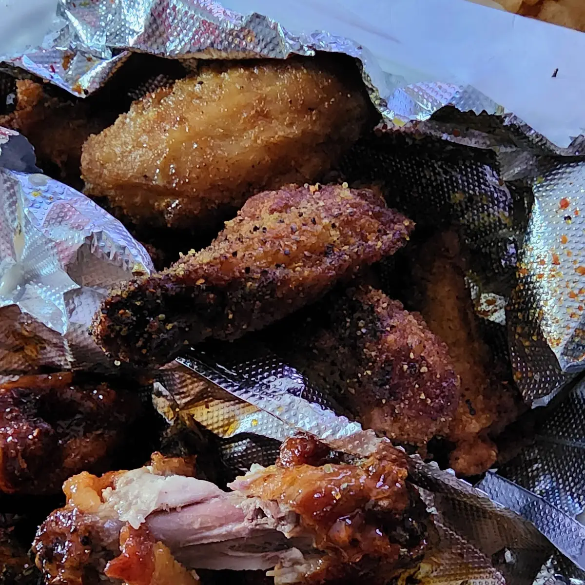 Honey Hot and Lemon Pepper Wings