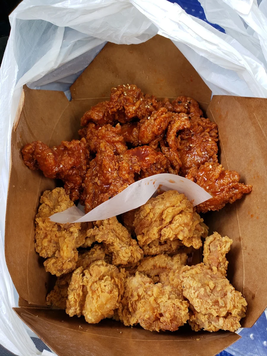 Half & Half Fried Chicken