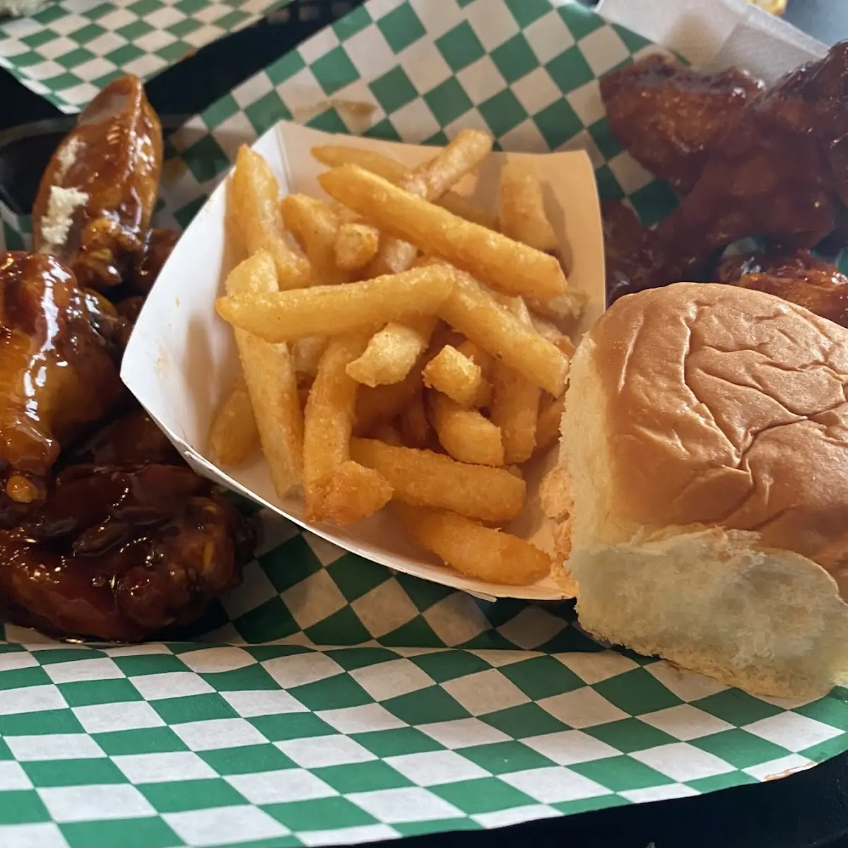 Buffalo Wings and Fries