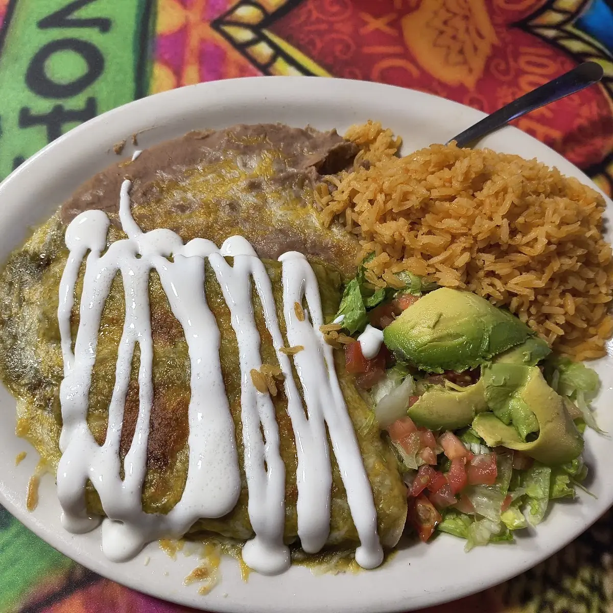 Tacos w Rice & Beans