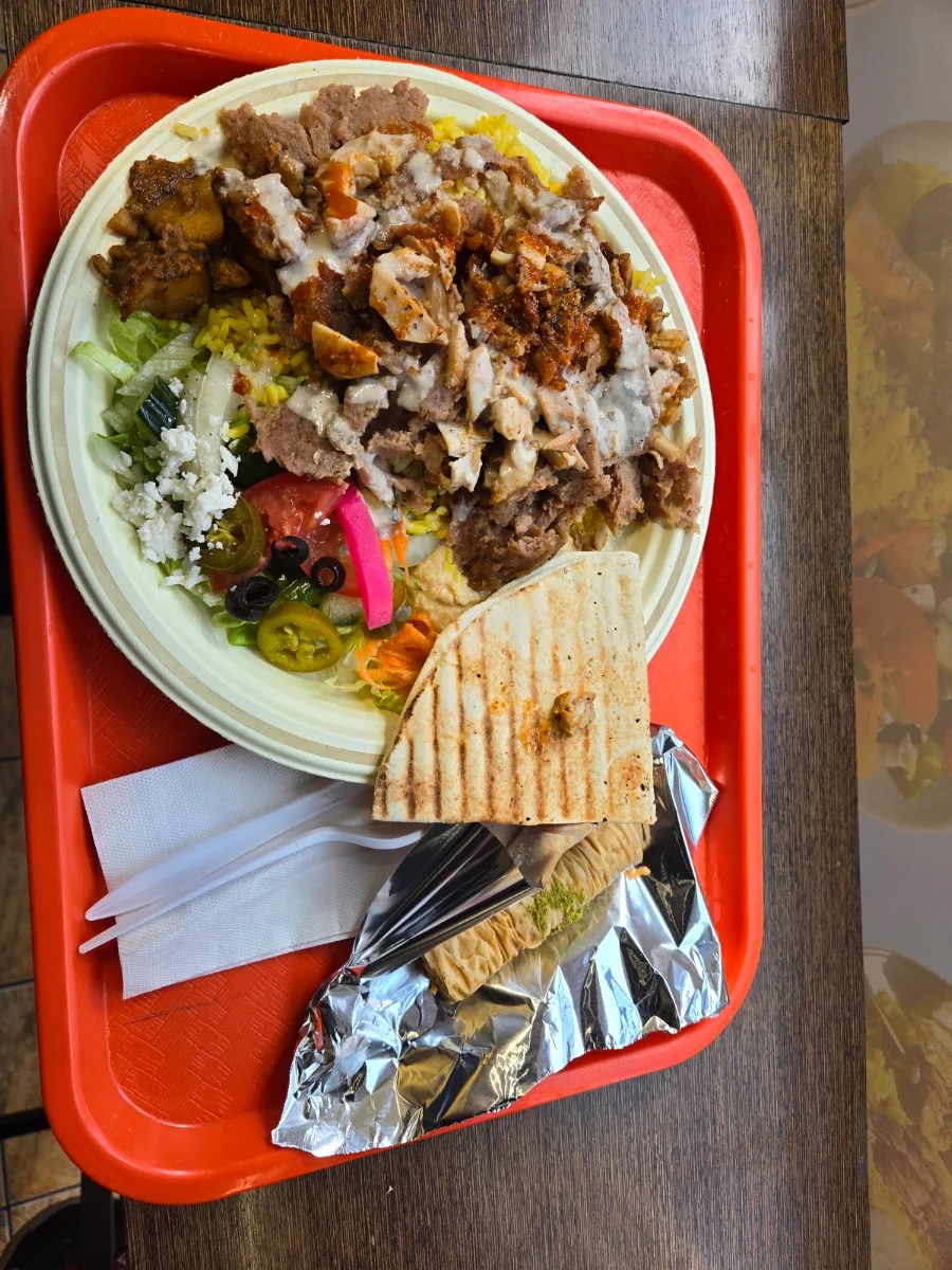 Chicken Shawarma Platter