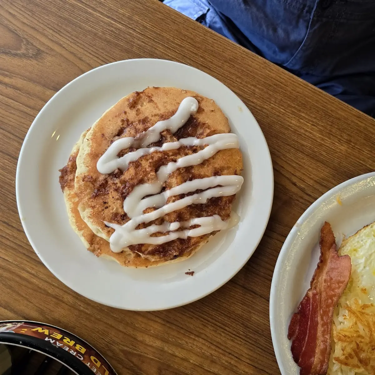 Cinnamon Roll Pancake Slam
