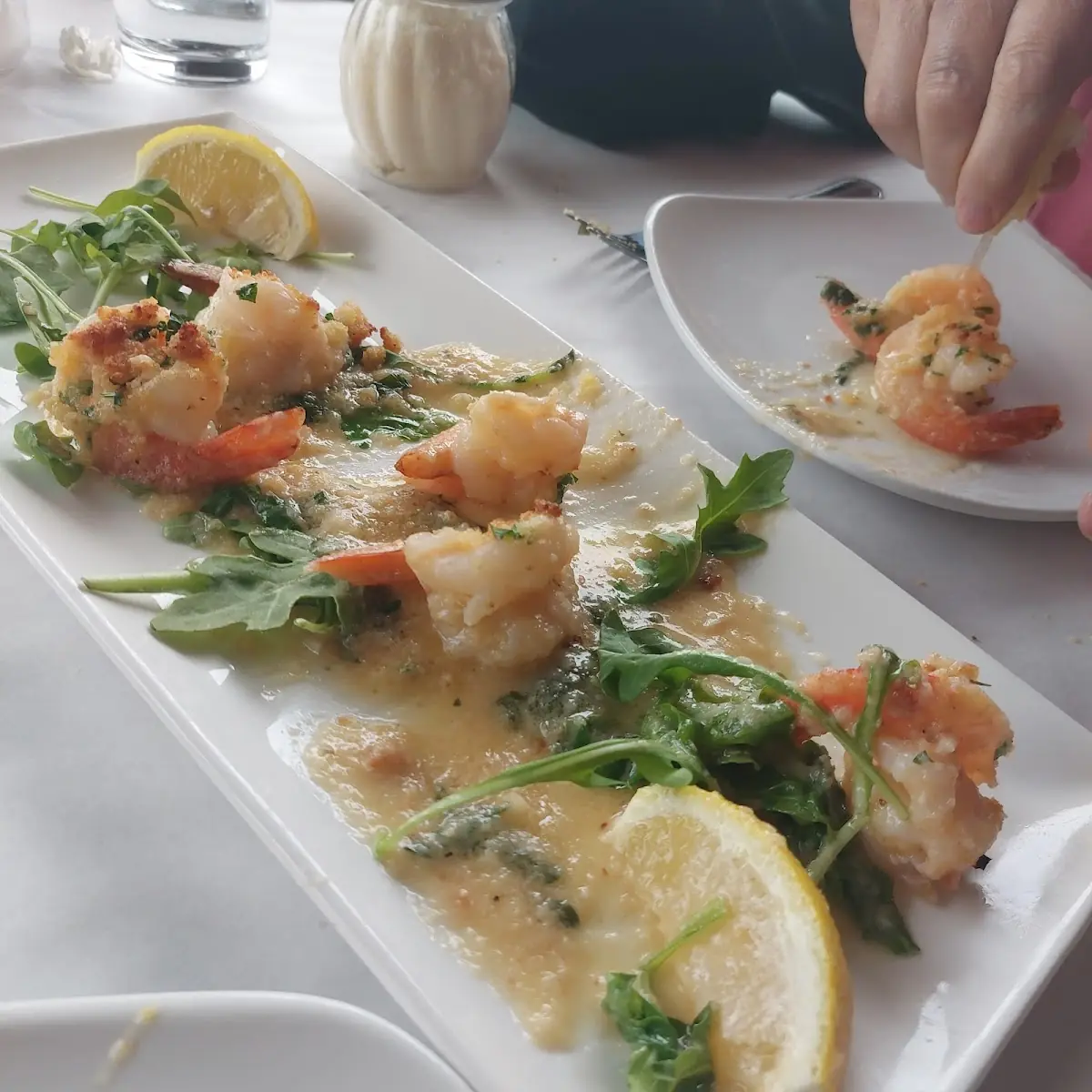 Shrimp Scampi Pizza