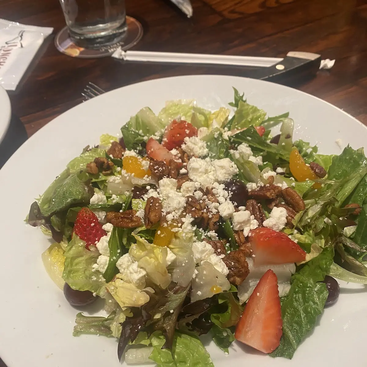 Strawberry Pecan Side Salad