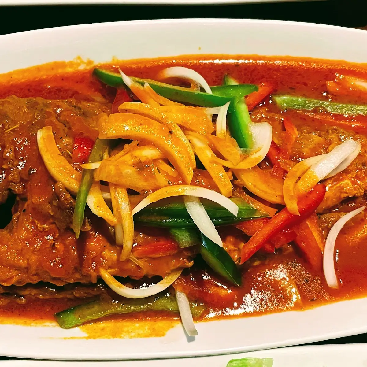 Red Snapper in Creole Sauce