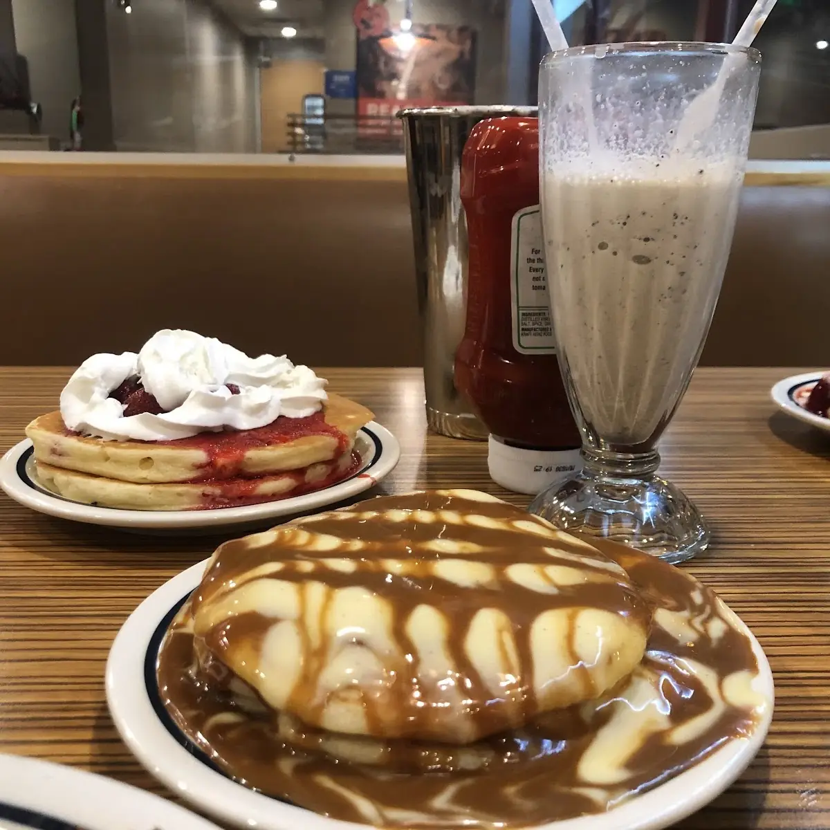 Caramel Pancake Breakfast